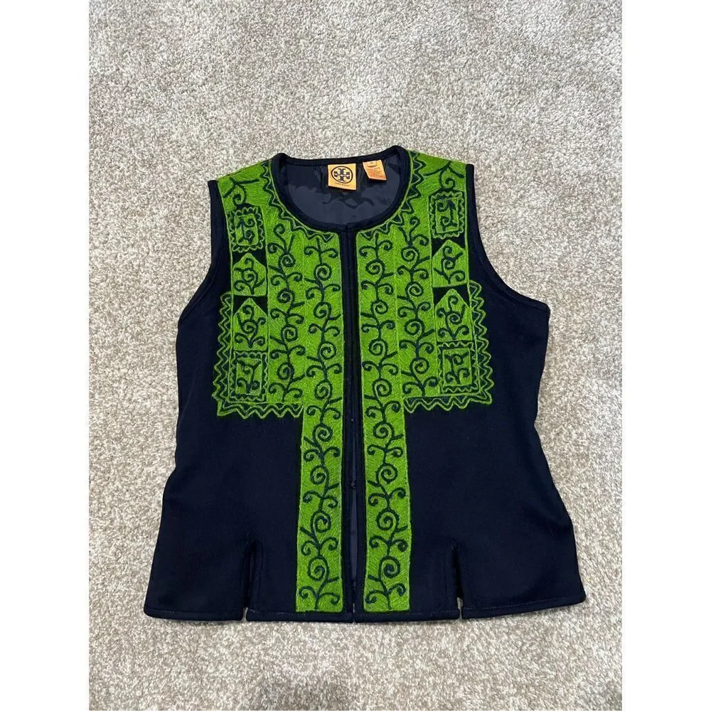Tory Burch Wool vest size M